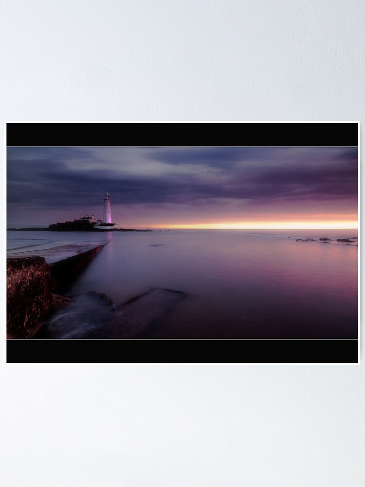 Alternate view of St Mary's Lighthouse Poster