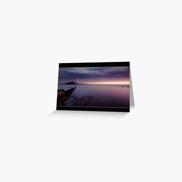 St Mary's Lighthouse Greeting Card