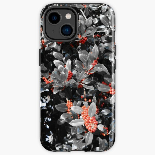 Selective Colour "Holly" Bush iPhone Tough Case