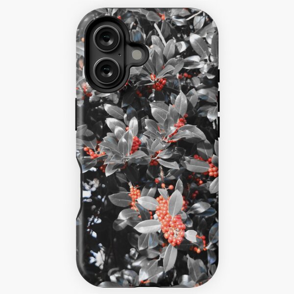 Selective Colour "Holly" Bush iPhone Tough Case