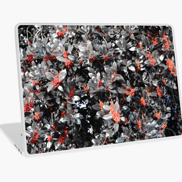 Selective Colour "Holly" Bush Laptop Skin