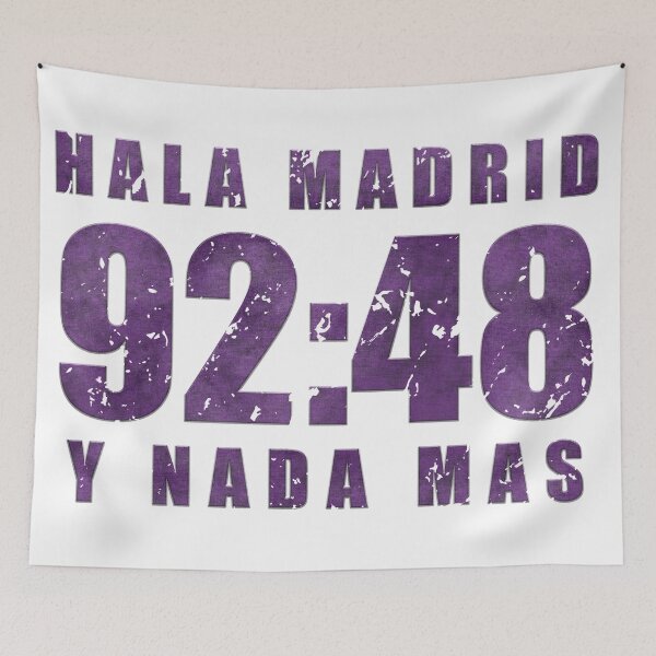Item preview, La Decima ChL 92:48 Madrid Hala Madrid Y Nada Mas History Made Madrid Bernabeu Football Soccer Legendary designed and sold by SK22ART-DESIGN.