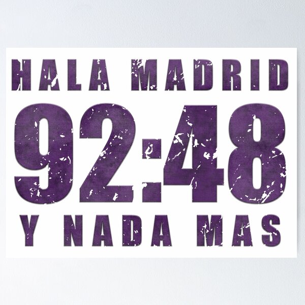 poster real madrid la decima, campeon 13/14, pe - Compra venta en