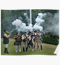 Musket Fire to Celebrate Independence Day Poster