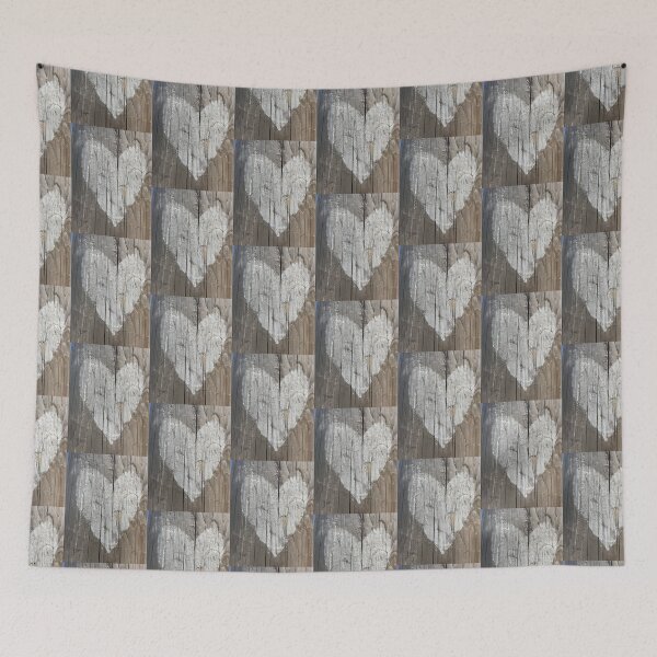 Item preview, Heart Painted on Curved Wood designed and sold by timg58.