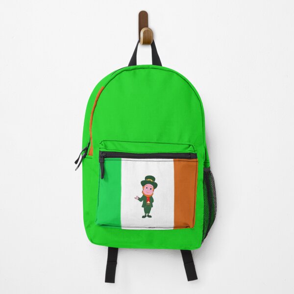 Item preview, Irish flag with Leprechaun (L) designed and sold by Keithydee.