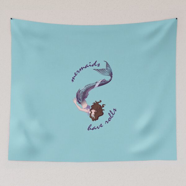 Item preview, "Mermaids Have Rolls" (Designed by Little Wing Studios) designed and sold by MermaidEcho.