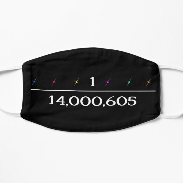 1 out of 14,000,605 Mask