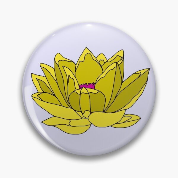 Item preview, Yellow Lotus Flower Blossom designed and sold by pcreations.
