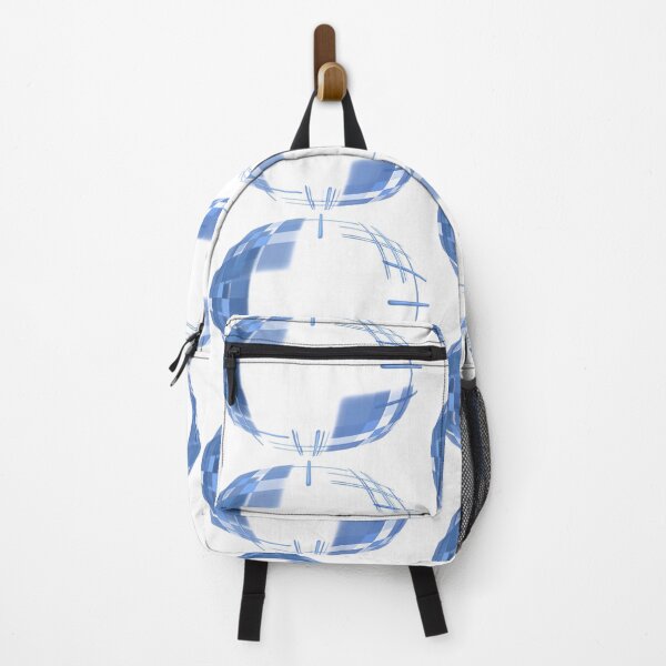 Item preview, Blue abstract globe shape with empty space inside for text. designed and sold by IaroslavB.