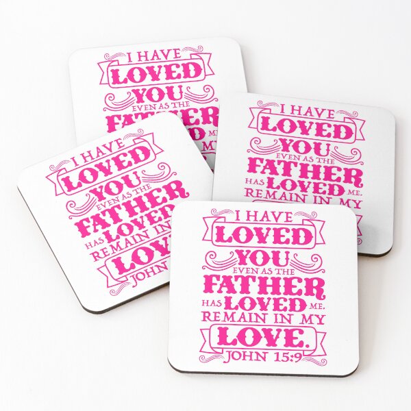 Item preview, John 15:9 designed and sold by plushism.