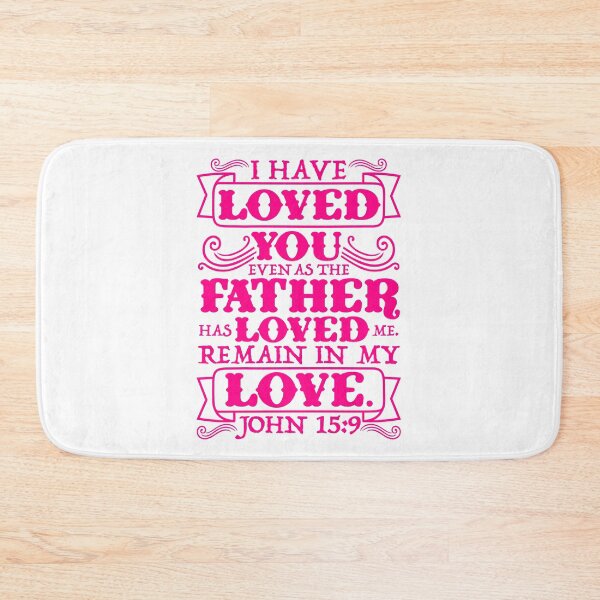 Item preview, John 15:9 designed and sold by plushism.