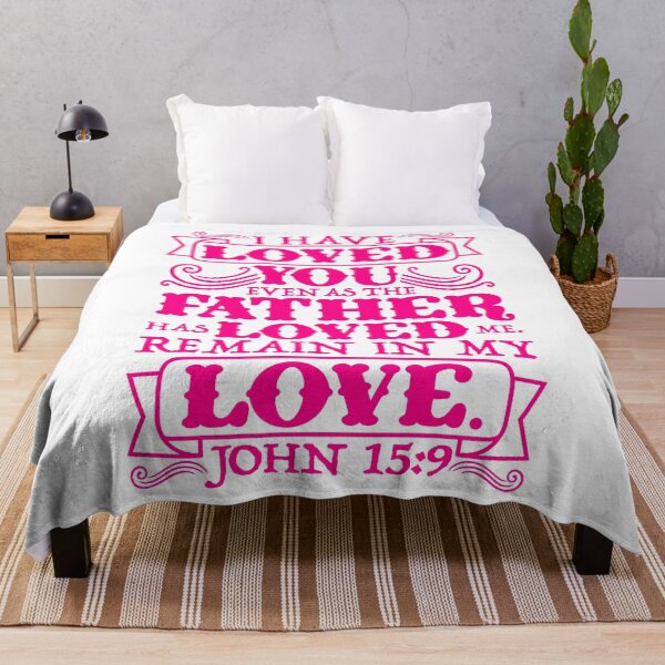 Item preview, John 15:9 designed and sold by plushism.
