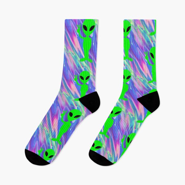 Item preview, alien hologram print  designed and sold by Gossip Rag.