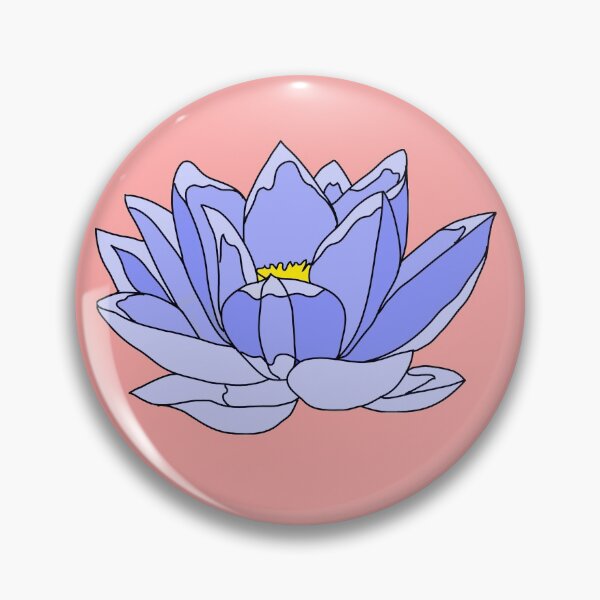 Item preview, Blue Lotus Flower Bloom designed and sold by pcreations.