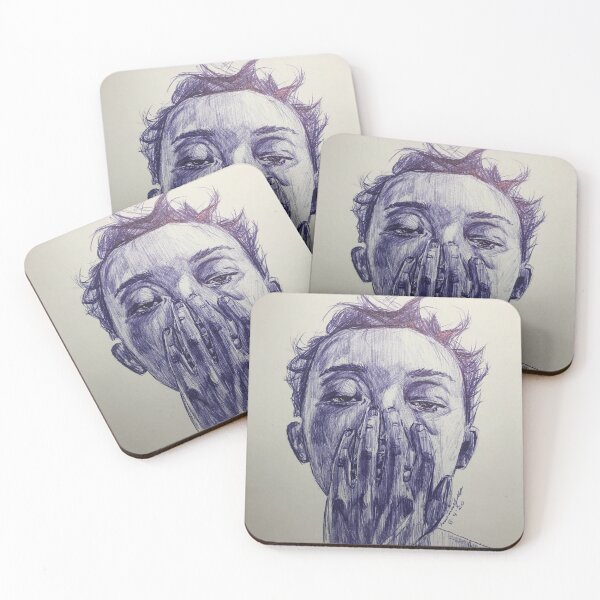 Item preview, Ballpoint Drawing of Girl designed and sold by arthippiehan.