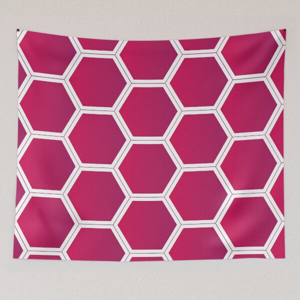 Item preview, Pink Hexagon Pattern designed and sold by SOwenPhoto.