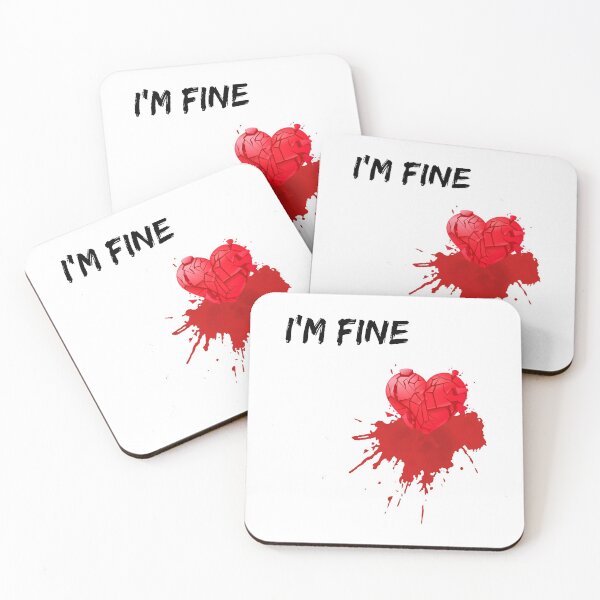 Item preview, Fix Your Heart America-Im Fine designed and sold by Ms-Nach.