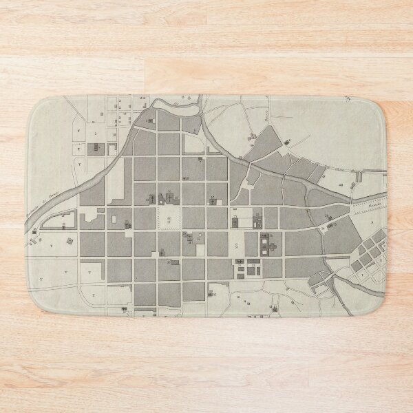 Item preview, Vintage Map of Ayacucho Peru (1865) designed and sold by BravuraMedia.