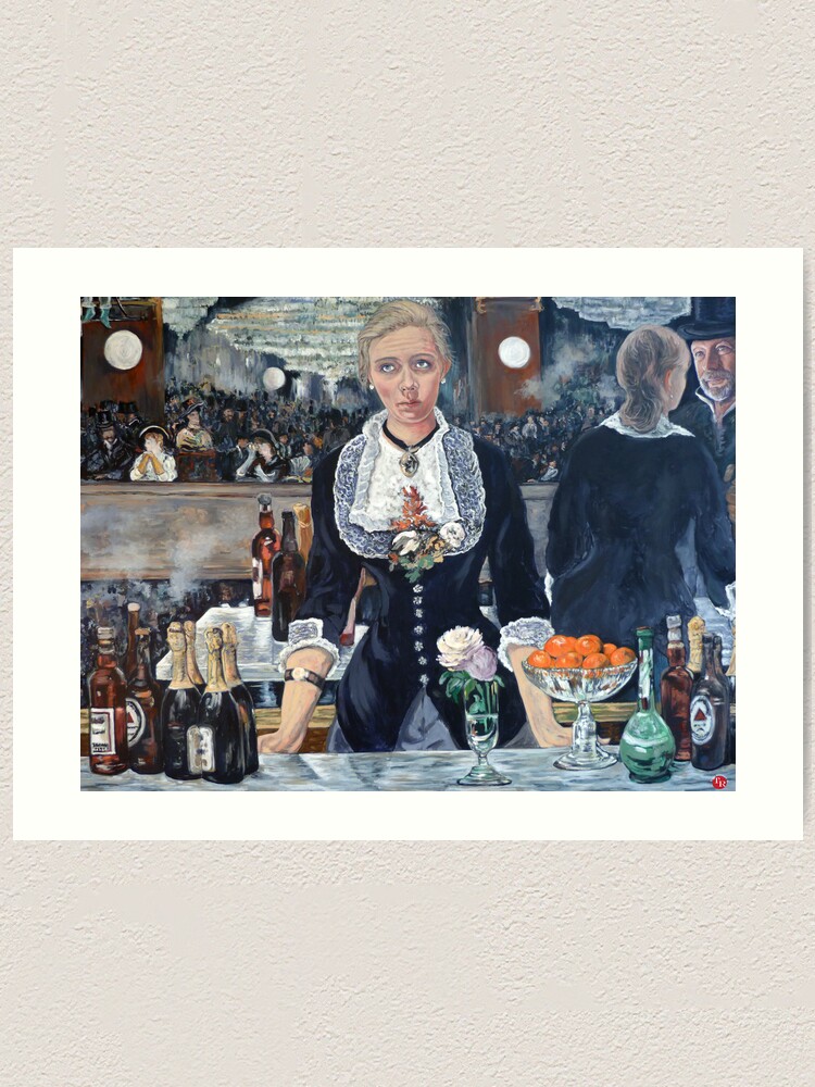 Alternate view of Folies Bergere Revisited Art Print