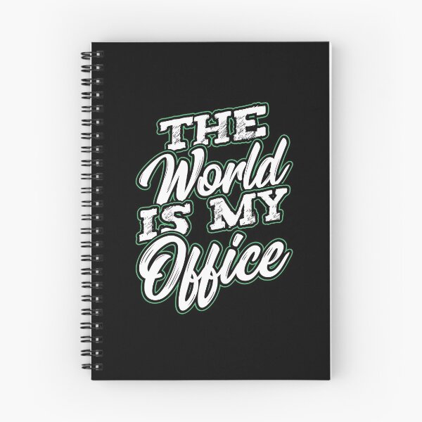 Item preview, The World Is My Office Digital Online Business Entrepreneur  designed and sold by Melissa Gaz.