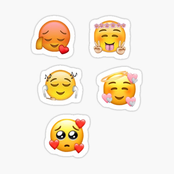 Cute Emoji Sticker Pack\