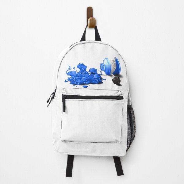 Item preview, Ecoline spill blue designed and sold by DigitalCloud.