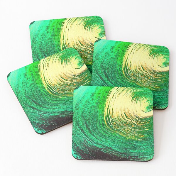 Item preview, Plant Plasma Acrylic Pour Painting designed and sold by Ashley Branstetter.