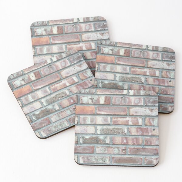 Item preview, Red aged brick wall  designed and sold by timg58.