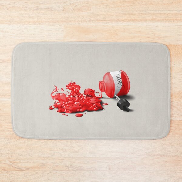 Item preview, Ecoline spill red designed and sold by DigitalCloud.