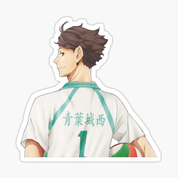 oikawa tooru sticker for sale by redmight redbubble