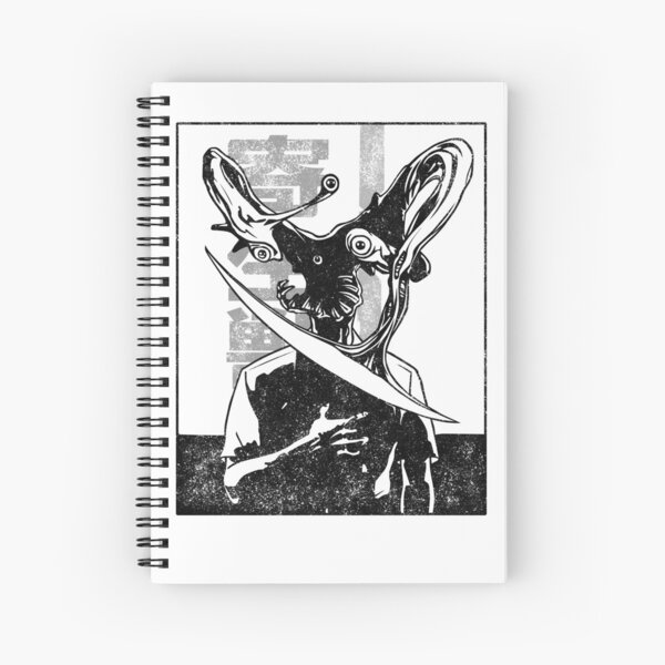 Parasyte Manga Style Spiral Notebook