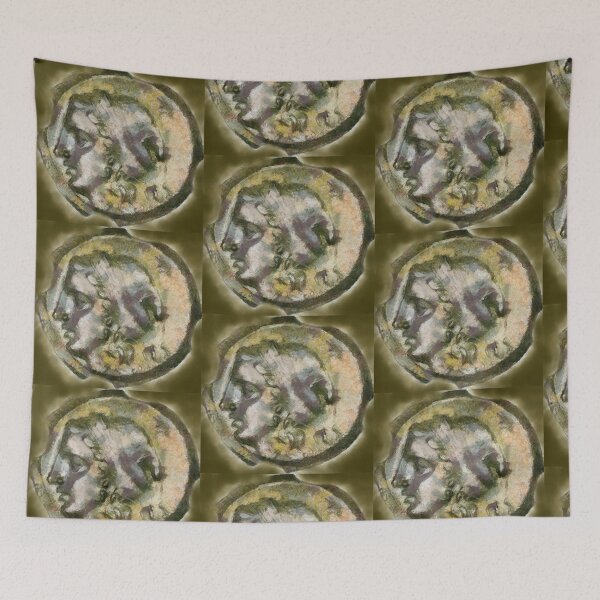 Item preview, Drawing  old  coins head of the queen  designed and sold by jotcar.