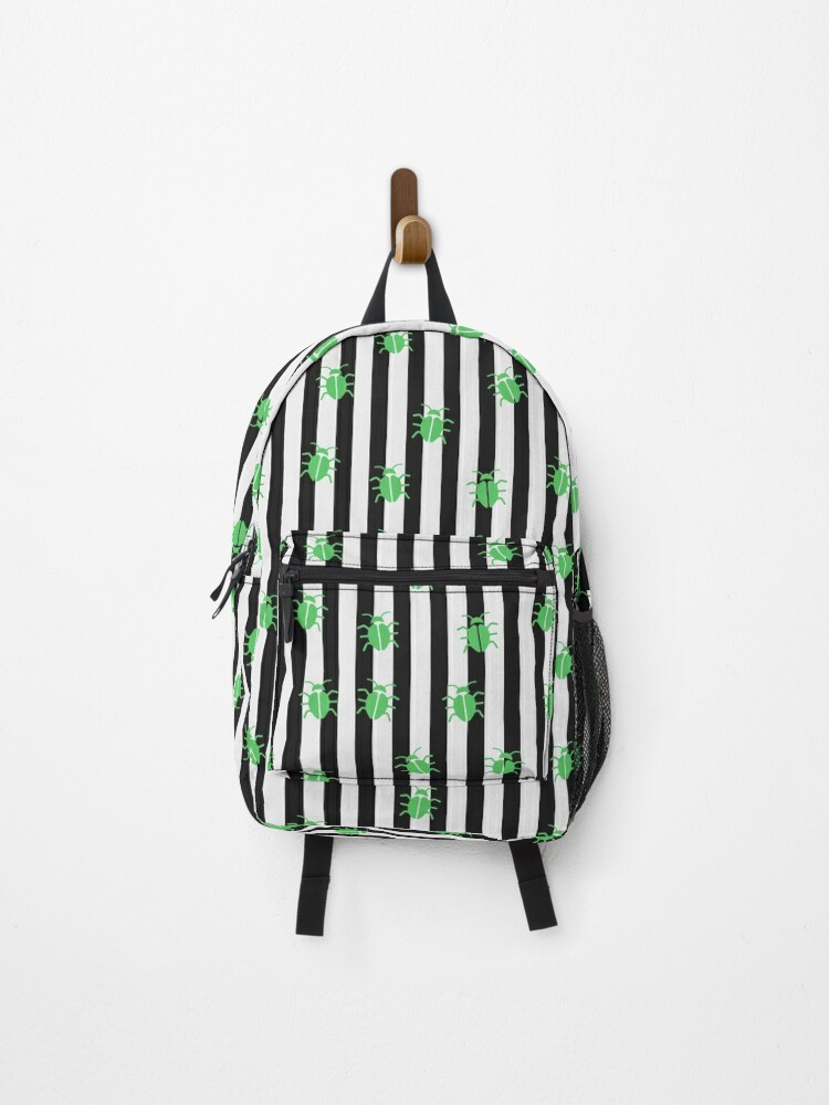 beetlejuice striped backpack