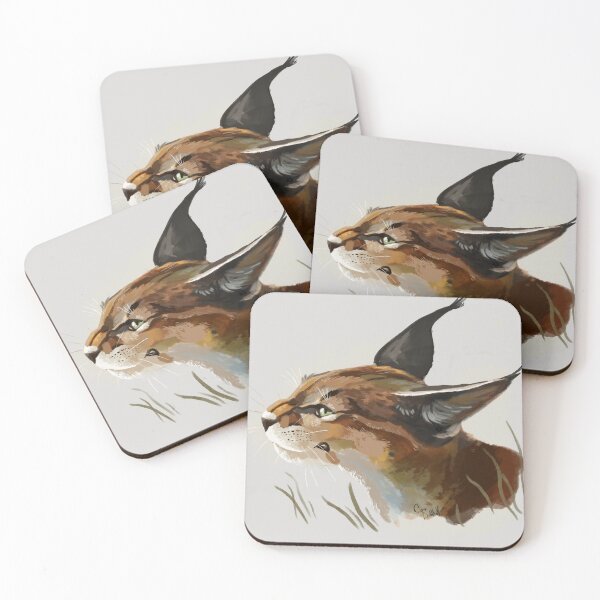 Aperçu de l'œuvre Caracal créée et vendue par WildlyArtistic.