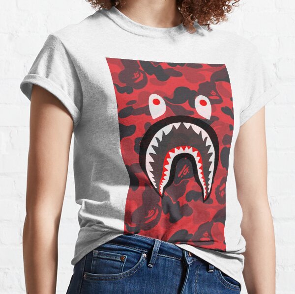 bape shark t shirt