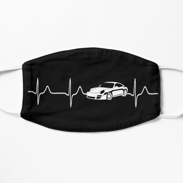 Super voiture légendaire dans mon rythme cardiaque Masque sans plis