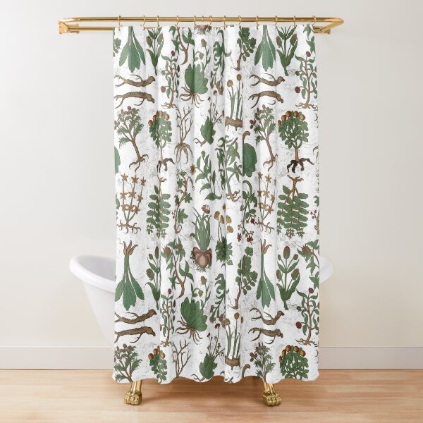 Hortus Sanitatis Country Garden Shower Curtain