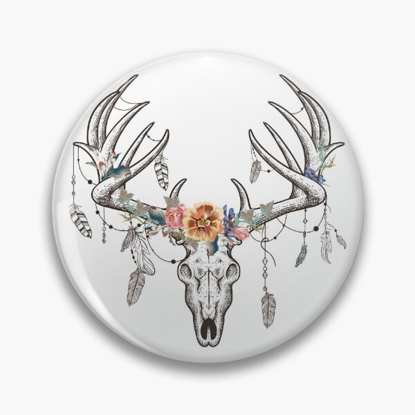 Item preview, Skull Deer Head designed and sold by Ninjawhere.