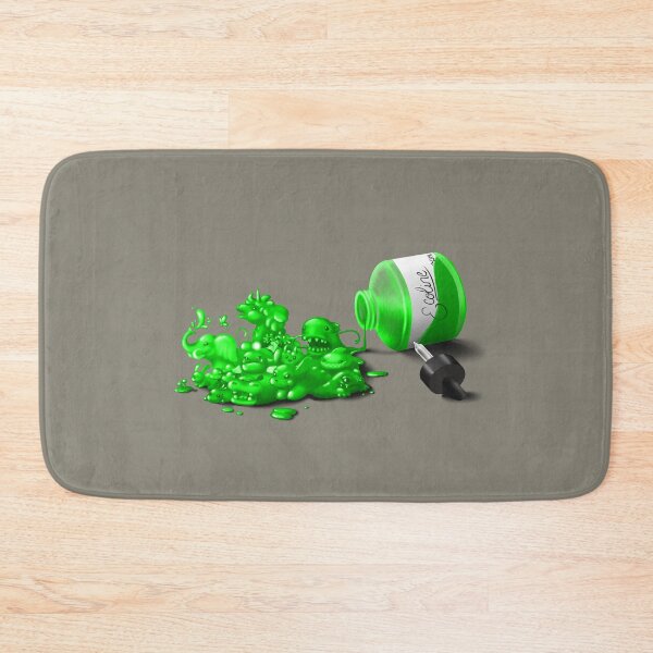 Item preview, Ecoline spill green designed and sold by DigitalCloud.