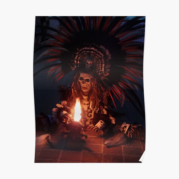 Aztec Dancer - Bailerín Azteca Poster