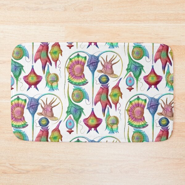 Item preview, Ernst Haeckel Peridinea Plankton Algae Rainbow designed and sold by aimeewilson.