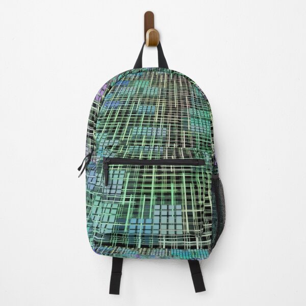 Item preview, Green and blue network grid concept pattern. designed and sold by IaroslavB.