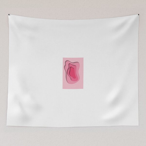 Item preview, design paper cut art Phone case pink color designed and sold by squaredesign.