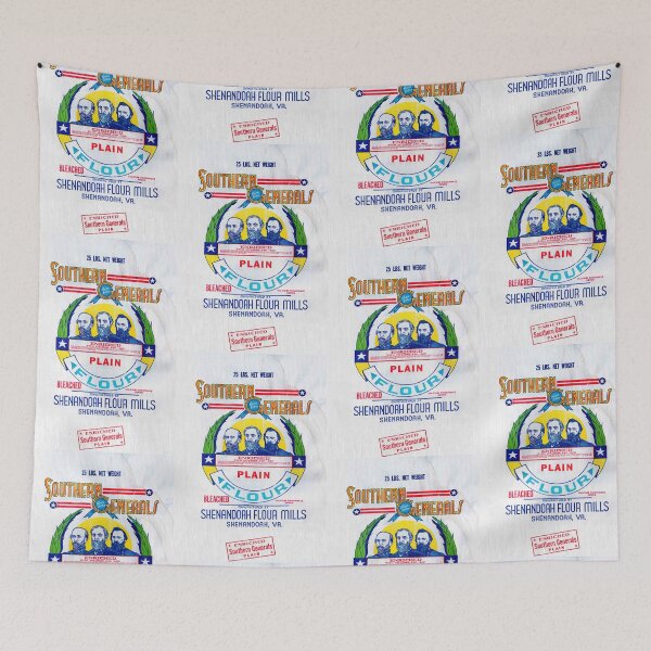 Item preview, Vintage Shenandoah Flour Mills Sack Repeat designed and sold by Sharon Schwalbe.