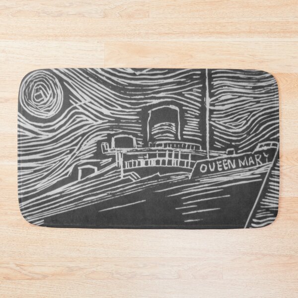 Item preview, Black And Wight RMS Queen Mary designed and sold by Andrew Morrell.