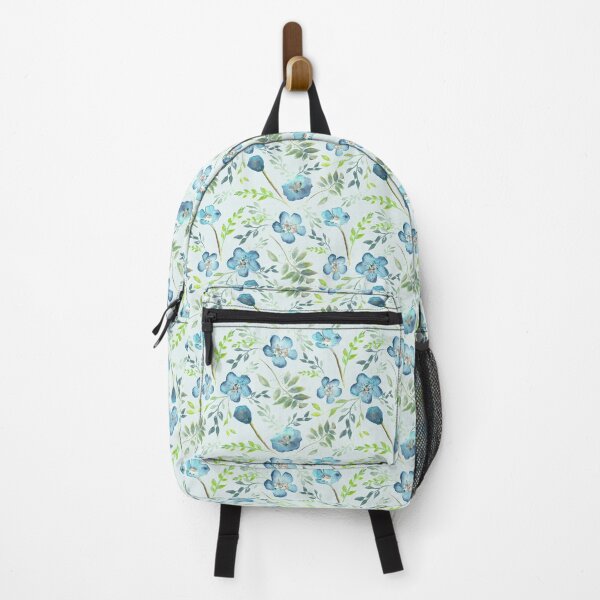 Item preview, Baby Blue Eyes Watercolor Floral Pattern designed and sold by StudioPosies.