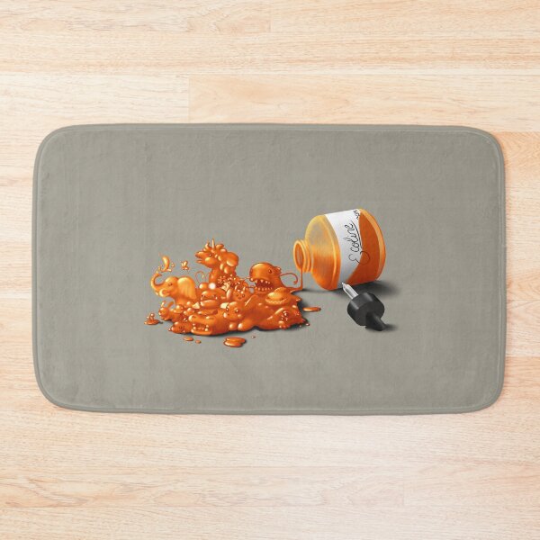 Item preview, Ecoline spill orange designed and sold by DigitalCloud.