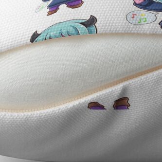 Alternate view of TikTok Cyclops Throw Pillow