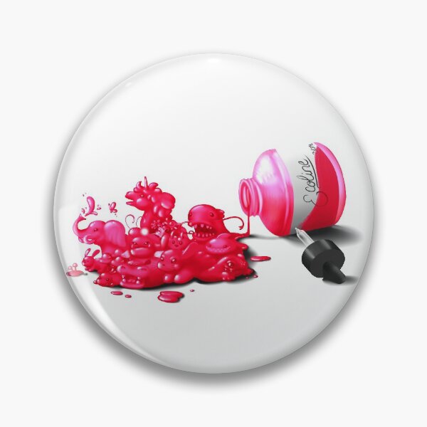 Item preview,  Ecoline spill pink designed and sold by DigitalCloud.